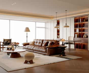 Modern A Living Room-ID:251456028