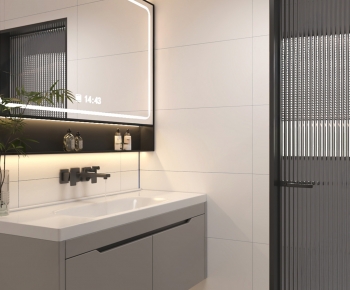 Modern Bathroom Cabinet-ID:749814032