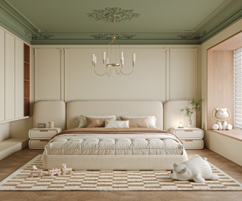 French Style Bedroom-ID:360202073
