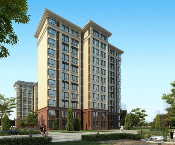 Modern Residential Building-ID:209889898