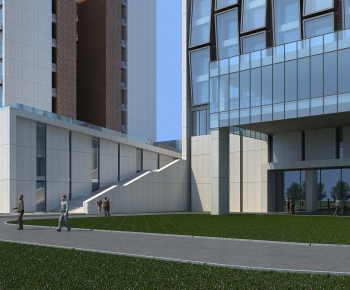 Modern Appearance Of Commercial Building-ID:229032996