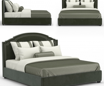 Modern Double Bed-ID:351999045