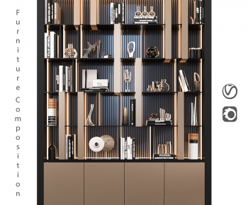 Modern Decorative Cabinet-ID:836410592