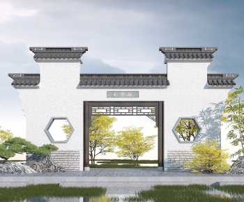 Chinese Style Gate-ID:398280647
