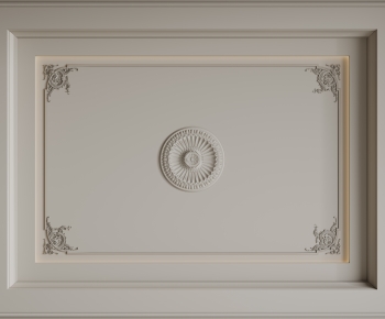 French Style Suspended Ceiling-ID:512440928