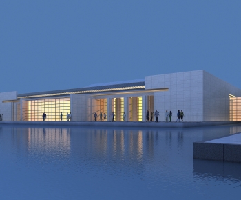 Modern Appearance Of Commercial Building-ID:684648048