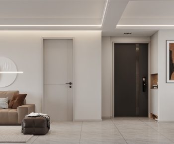 Modern A Living Room-ID:649127013