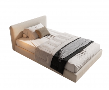 Modern Single Bed-ID:491292954