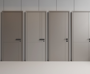 Modern Single Door-ID:155647994