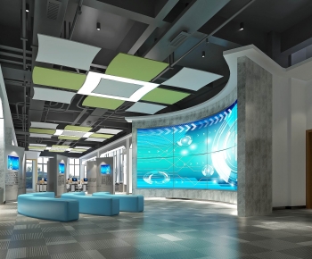 Industrial Style Exhibition Hall-ID:324530663