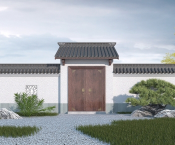 New Chinese Style Gate-ID:113823899