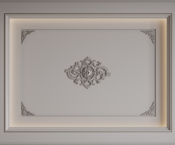 French Style Suspended Ceiling-ID:867305042