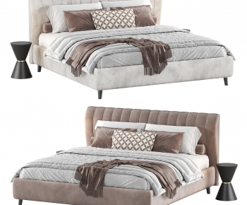 Modern Double Bed-ID:831353901