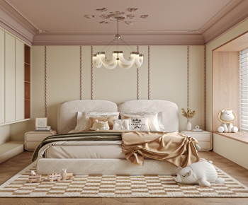 French Style Children's Room-ID:133965974