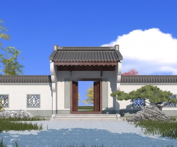 Chinese Style Gate-ID:206435923