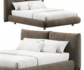 Modern Double Bed-ID:860733995
