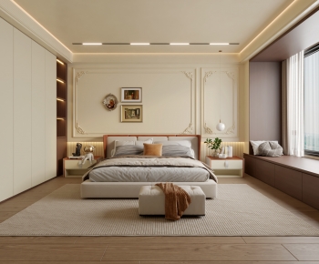 French Style Bedroom-ID:790517099