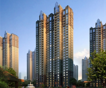 Modern Residential Building-ID:925489903