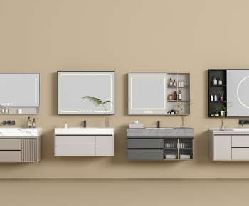 Modern Bathroom Cabinet-ID:993026024