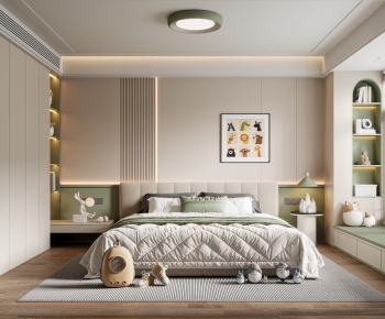 Modern Boy's Room And Son's Room-ID:869779118