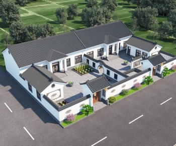 Chinese Style Residential Building-ID:102598915