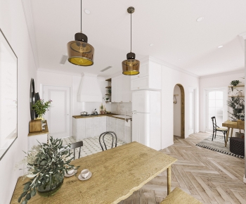 Nordic Style Dining Room-ID:827538977