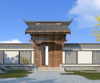 Chinese Style Gate-ID:628091104