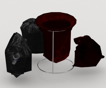 Modern Trash Can-ID:605802069