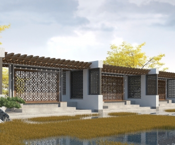 New Chinese Style Gallery Frame-ID:641287093