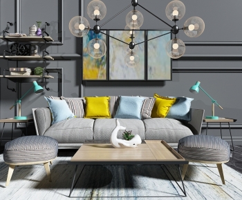 Modern Sofa Combination-ID:482736113