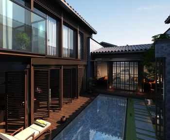 Chinese Style Courtyard/landscape-ID:483045109