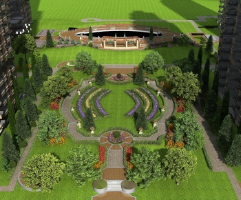 Modern Courtyard/landscape-ID:415555009