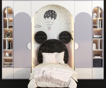 Modern Child's Bed-ID:659959088