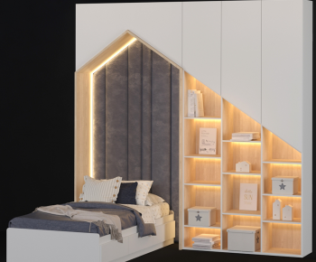 Modern Child's Bed-ID:103769356