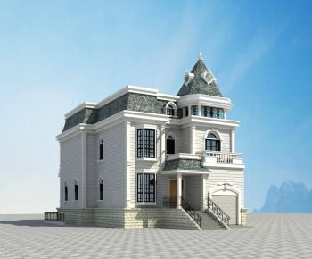 European Style Detached Villa-ID:632364993