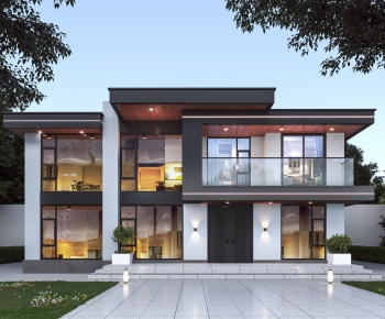Modern Detached Villa-ID:741606958