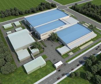 Modern Architectural Bird's-eye View Planning-ID:606030944