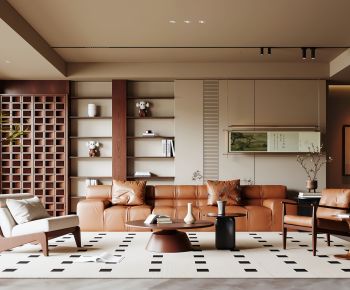 Modern A Living Room-ID:245542058