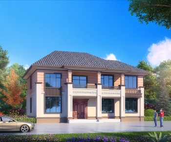 New Chinese Style Detached Villa-ID:270638944