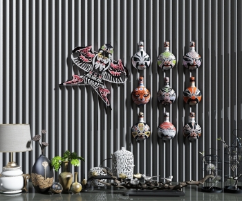 New Chinese Style Decorative Set-ID:681029082