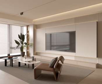 Modern A Living Room-ID:601260908