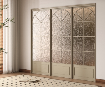 French Style Sliding Door-ID:831376082
