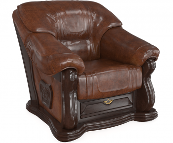 European Style Single Sofa-ID:692048071