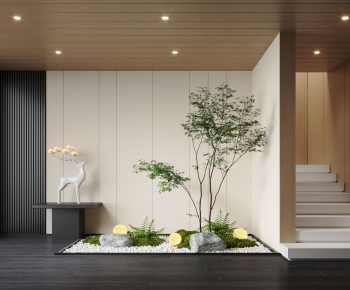 Modern Plant Landscaping-ID:747303964