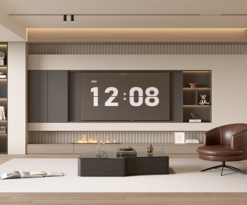 Modern A Living Room-ID:725246916