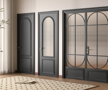French Style Single Door-ID:761107925