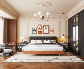 French Style Bedroom-ID:303730017