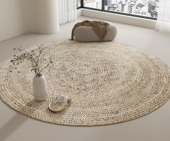 Modern Circular Carpet-ID:517708069