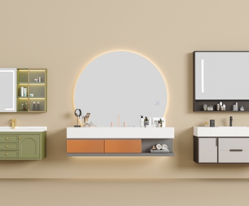 Modern Bathroom Cabinet-ID:454716927