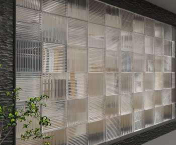 Modern Glass Screen Partition-ID:611016996